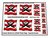 Custom Sticker - Pirates Imperial Guards Flags
