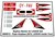 Replacement Sticker for Set 4000012 - Piper Airplane