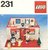 Precut Custom Replacement Stickers for Lego Set 231 - Hospital (1978)