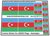 Custom Stickers fits LEGO Flags - Flag of Azerbaijan