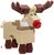 Custom Stickers fits LEGO Slope 2x2 with Dark Tan Fur Pattern (Reindeer)