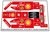 Replacement sticker Lego  8142 - Ferrari 248 F1 1:24 (Alice Version)