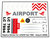 Precut Custom Replacement Stickers for Lego Set 7894 - Airport (2006)