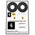 Replacement sticker Lego  8653 - Enzo Ferrari (White) 1:10