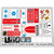 Precut Custom Replacement Stickers voor Lego Set 60204 - City Hospital