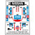 Precut Custom Stickers for LEGO Rebrickable MOC 74360 - Nissan GT-R LM Nismo LMP1 (Blue Version)