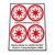 Replacement Sticker for Set 8037 - Anakin's Y-wing Starfighter