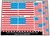 Custom Stickers fits LEGO Flags - 25 Stars Version (1836-1837)