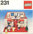 Replacement sticker Lego 231 - Hospital
