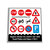 Replacement sticker fits LEGO 1060 - Road Plates and Signs