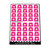 Custom Sticker - Classic Crown Torsos (Dark Pink - Light Grey)