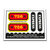 Replacement Sticker for Set 726 - 12V Western Train with 2 Wagons and Cowboys
