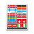 Replacement Sticker for Set 940 - Flags, Signs & Trees