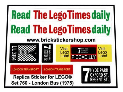 lego replacement stickers