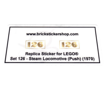 Precut Custom Replacement Stickers for LEGO Set 350-Town Hall with Leonard oil