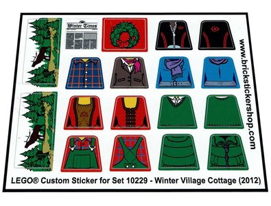 lego winter cottage