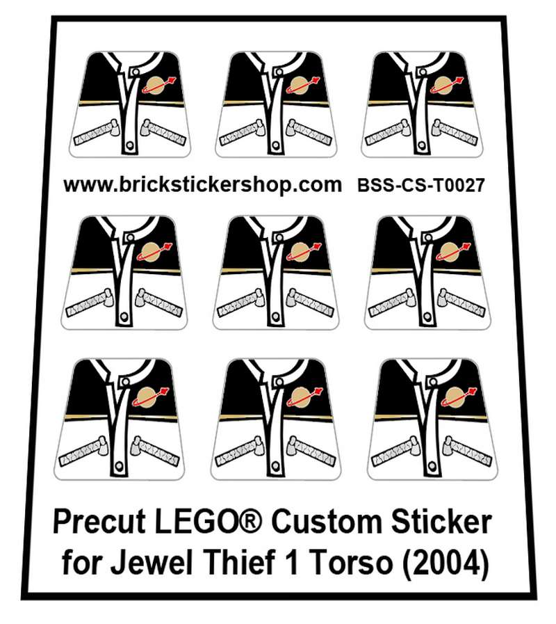 LEGO Sticker High Quality Replacement