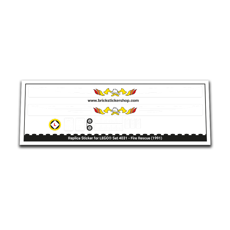 LEGO Sticker High Quality Replacement